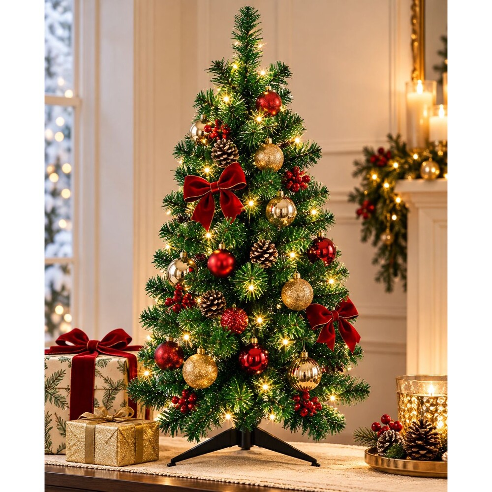 Holiday Lane 3' Green Artificial Christmas Tree,